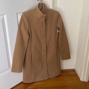 Old Navy Soft-Brushed Funnel-Neck Coat for Women